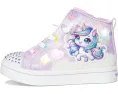 Кроссовки SKECHERS KIDS Twi-Lites 2.0 с подсветкой и дизайном единорога-кошки