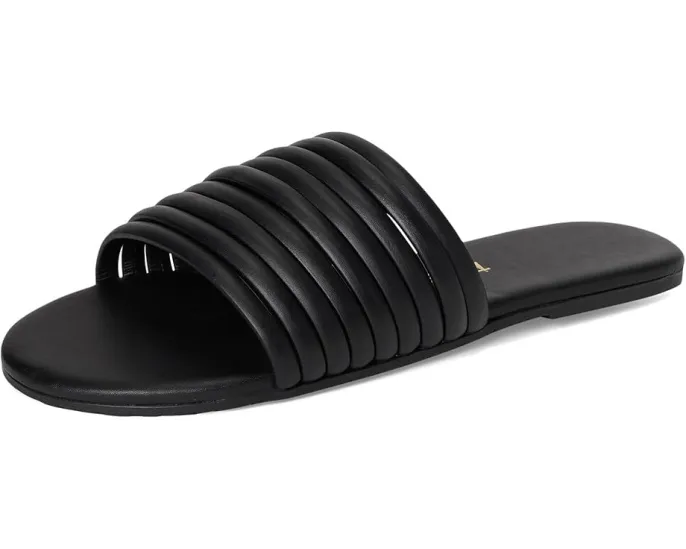 Кожаные сандалии TKEES Caro с открытым круглым носком