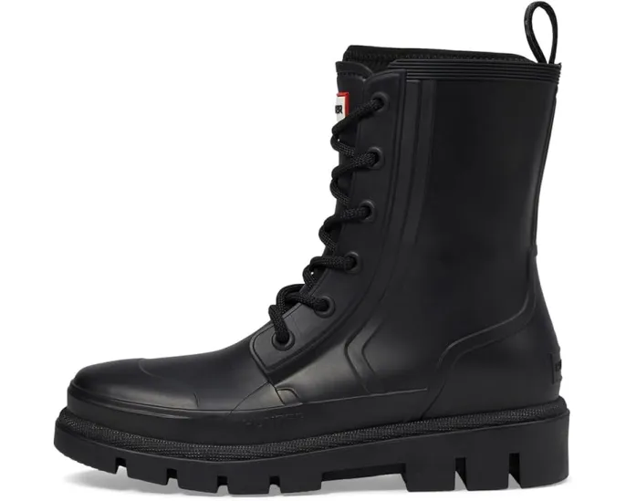 Водонепроницаемые сапоги Hunter Diana до середины икры на шнуровке