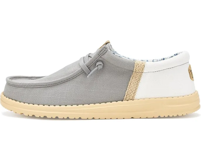 Кроссовки Hey Dude Wally Funk Summer Stitch с хлопковым верхом