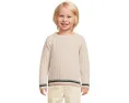 Детский свитер Barefoot Dreams CozyChic Sporty Rib Cable с рельефным узором