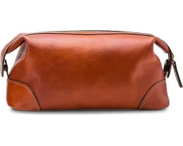 Дорожный набор для бритья Dolce Collection от Bosca из кожи