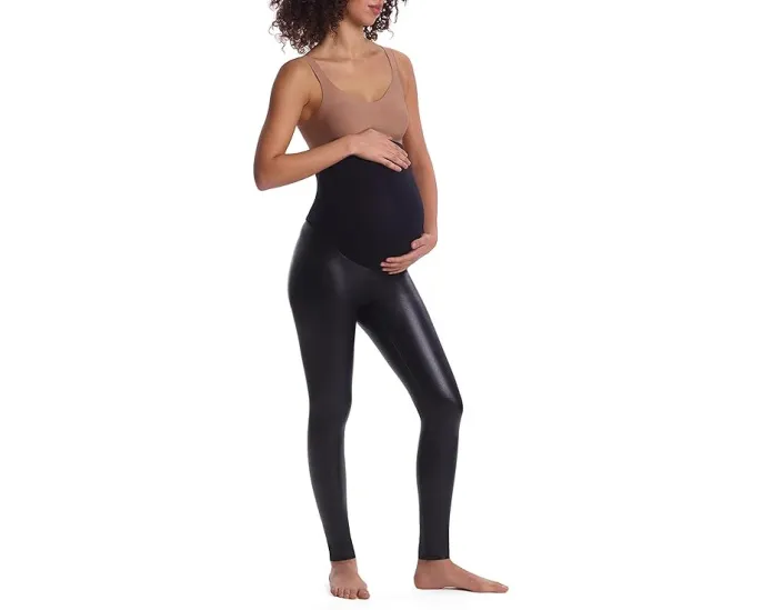 Беременные леггинсы Commando Faux Leather Maternity Leggings SLG89 с эффектом кожи