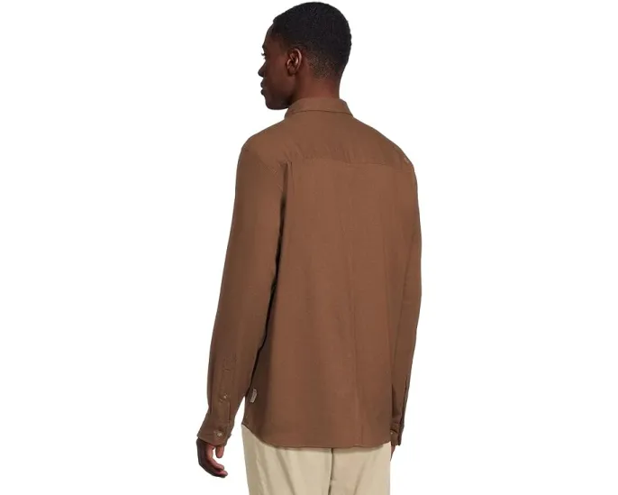 Рубашка Royal Robbins Bristol с длинным рукавом из мягкого органического хлопка в стиле фланели