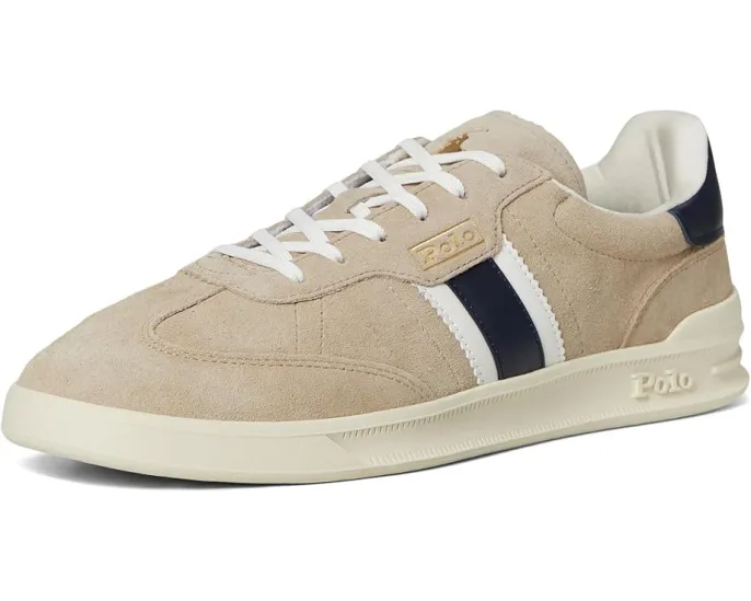 Кроссовки Polo Ralph Lauren Heritage Aera из замши с винтажным силуэтом