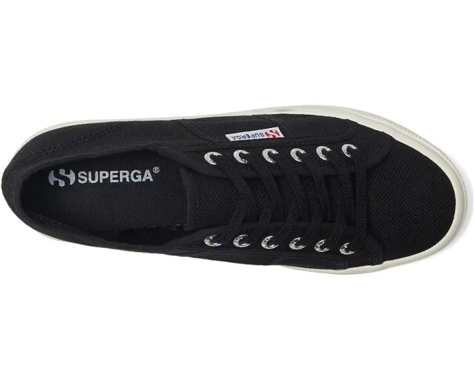 Кроссовки Superga 2790 Platform на платформе из хлопкового канваса