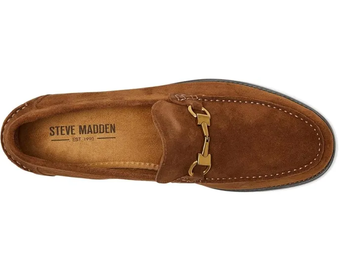 Мужские лоферы Steve Madden Alfio из замши с деталью horsebit