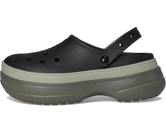 Кроссовки-клоги Crocs Classic Stacked с массивной подошвой