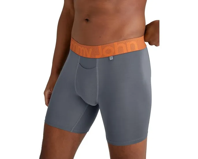 Боксеры Tommy John 360 Sport Hammock Pouch 6 дюймов (15.24 см) с сетчатыми зонами