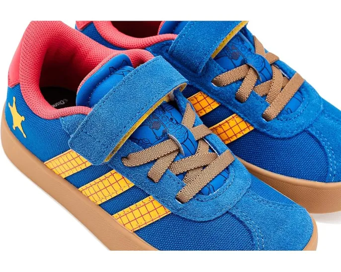 Кроссовки adidas Kids x Pixar Toy Story VL Court 3.0 с замшей