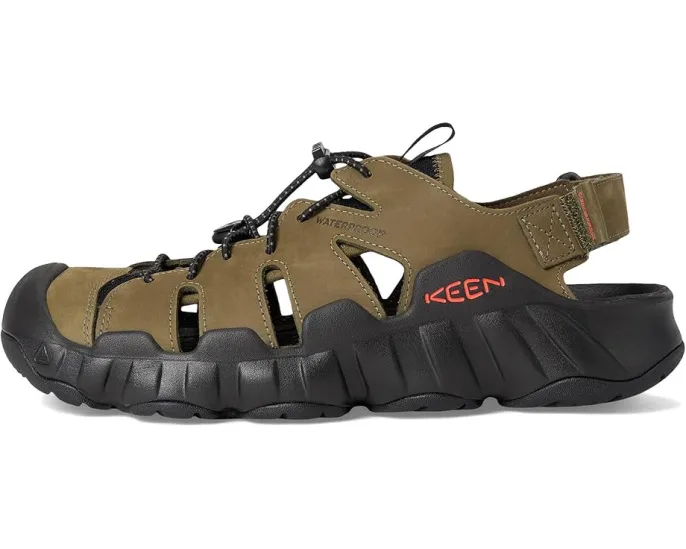 KEEN Сандалии Hyperport Fisherman Leather из кожи с быстрой шнуровкой