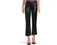 Джинсы Joe's Jeans The Lyra Slim Ankle из веганской кожи