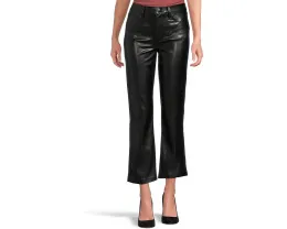 Джинсы Joe's Jeans The Lyra Slim Ankle из веганской кожи