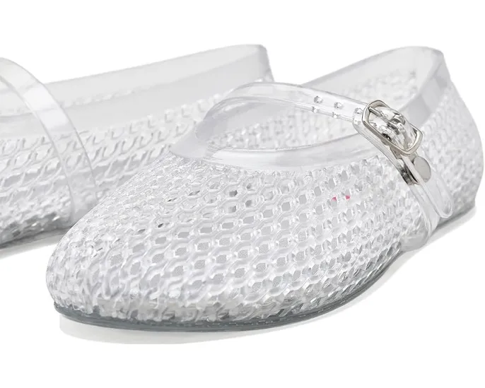 Детские балетки Steve Madden Kids Krista из прозрачного желе с плетением