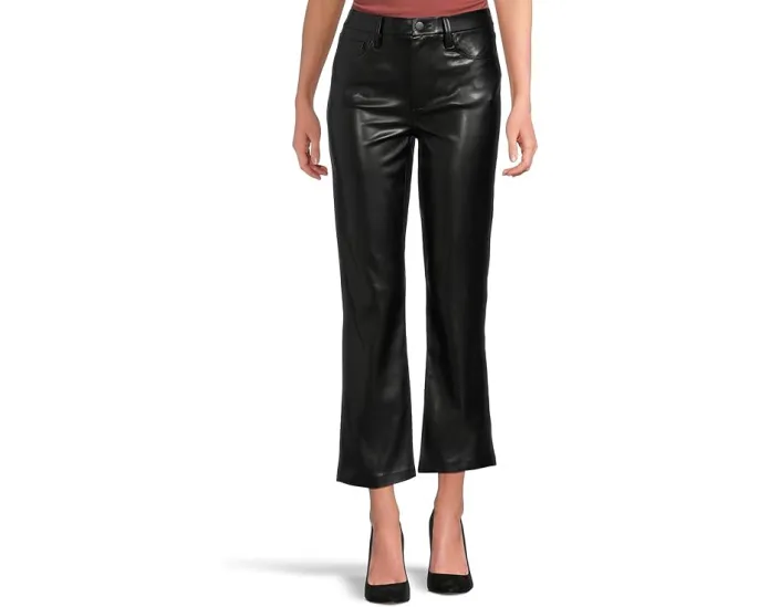Джинсы Joe's Jeans The Lyra Slim Ankle из веганской кожи
