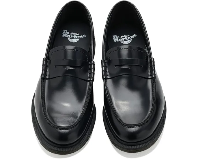 Лоферы Dr. Martens Mayfare из глянцевой кожи с ремешком