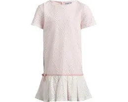 Платье Eve Dress от Appaman Kids с круглым вырезом и короткими рукавами