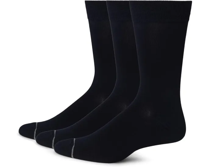 Набор из 3-х пар мужских носков Florsheim Bamboo Flat Crew из бамбука