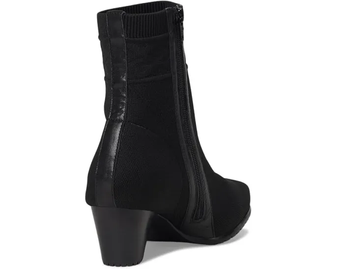 Ботильоны Kalista из эластичного трикотажа с квадратным носком и каблуком David Tate