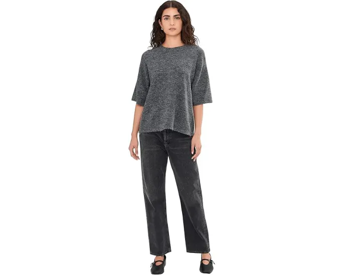 Свитшот Free People Margot с коротким рукавом и оверсайз