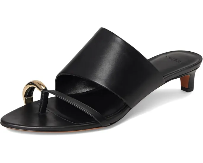 Босоножки на каблуке Vince Suzie с кольцом и широкими бретелями