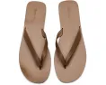 Сандалии Greene Thong Slide от Madewell с кожаным верхом и открытым носком