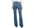 Джинсы High-Rise Laurel Canyon Petite от Paige в цвете Monaco Mist