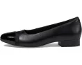 Туфли Juliet Monte с квадратно-округлым мысом и лаковой отделкой Clarks