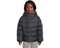 Куртка Burberry Kids Juno Puffer с утеплителем из пуха и аппликацией медведя
