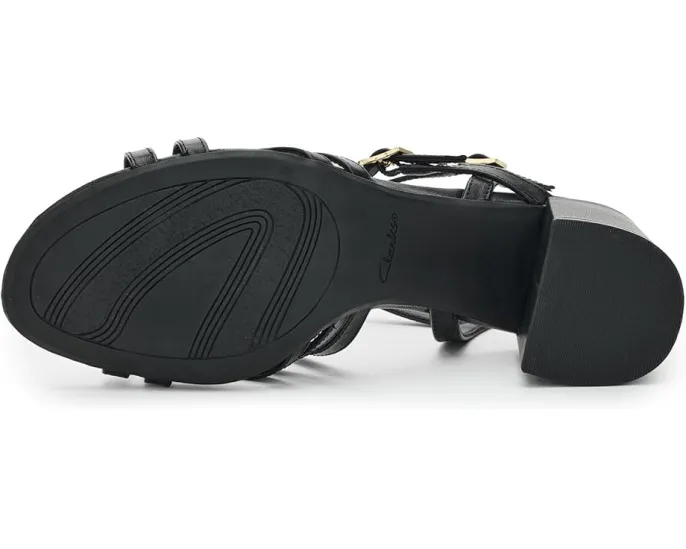Вечерние сандалии Clarks Ezoria Strap на каблуке-платформе