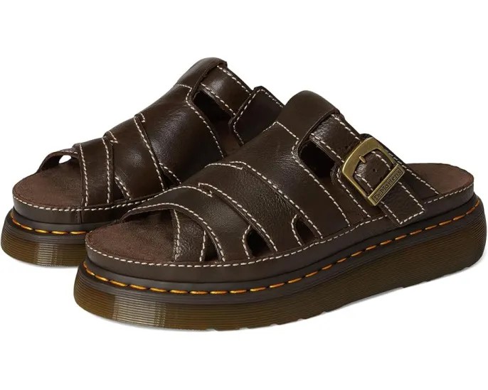 Сандалии Dr. Martens Maxxy с регулируемой пряжкой и стелькой из замши