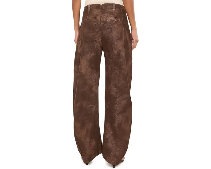 Женские брюки Free People We The People Spotlight из веганской замши