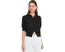 Madewell вязаный кардиган Cotton Stitch Siya с коротким рукавом