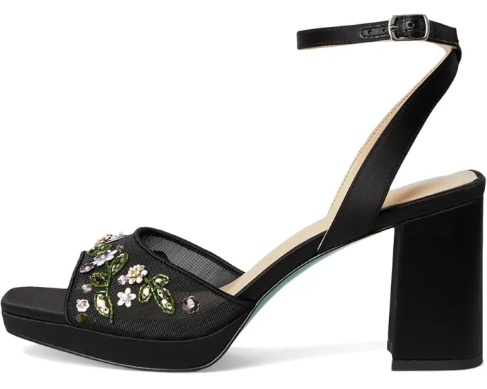 Сандалии Blue by Betsey Johnson kirra на устойчивом каблуке с вышивкой