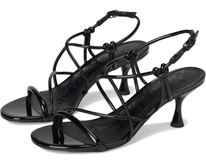 Брендовые босоножки Sam Edelman Riana на тонких бретелях с каблуком