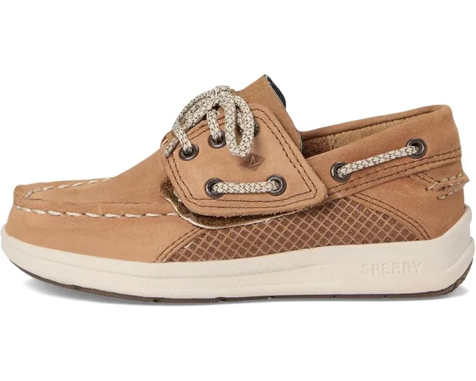 Детские мокасины Sperry Kids Gamefish Jr с кожаным верхом и стелькой из пены с памятью