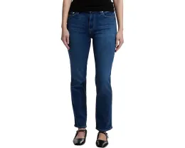 Джинсы Paige Cindy с эффектом поношенности и прямым кроем из денима с растяжкой