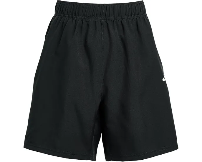 Adidas Kids Woven Essentials шорты с логотипом черные