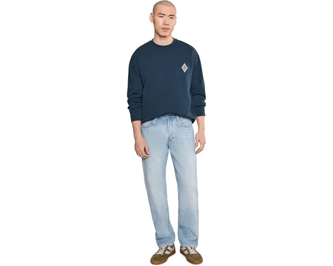 Embroidery Chest Patch Sweatshirt