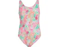 Детский цельнокройный купальник Roxy Kids Coastal Breeze с цветочным принтом