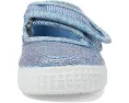 Детские туфли-слипоны Cienta Kids Shoes 56083 с металлическим блеском
