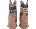 Сапоги Willow Aztec для малышей с принтом и квадратным носком от Roper Kids