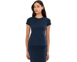 Vince Camuto блузка с коротким рукавом и вырезом на спине