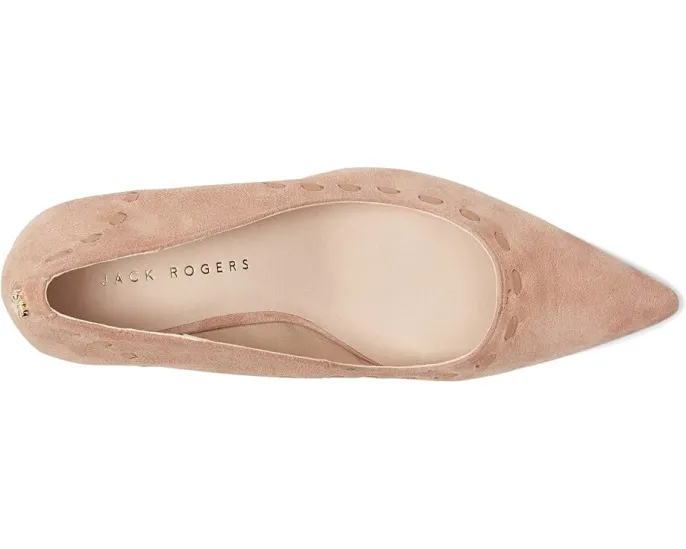 Туфли Bridgette Pump от Jack Rogers из замши на шпильке
