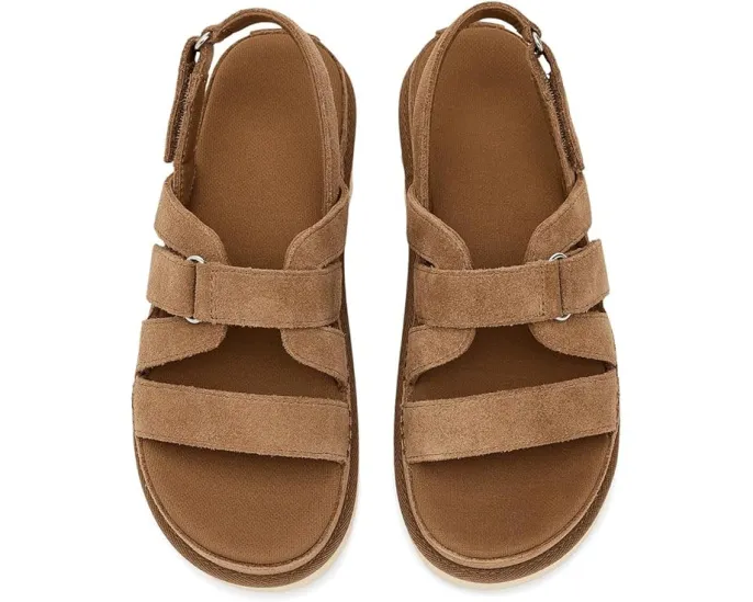 Сандалии UGG Goldenstar Gleam с бархатистым нубуком