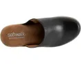 SoftWalk Сабо Felida из кожи с деревянной подошвой и поддержкой свода