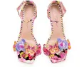 Blue by Betsey Johnson Сандалии Santino с 3D цветами и люцитовым каблуком