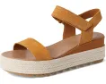 Сандалии SOREL Cameron Flatform Sandal на платформе с кожаным верхом и застежкой на липучке