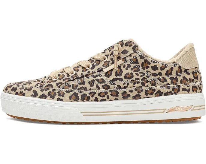 Кроссовки Skechers Arch Fit Arcade с цветочным принтом и поддержкой свода стопы