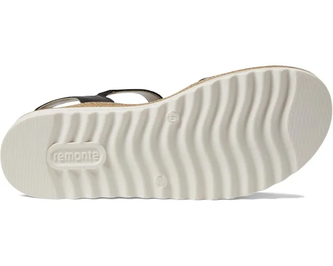 Сандалии Rieker Jocelyn 52 на платформе с пряжкой